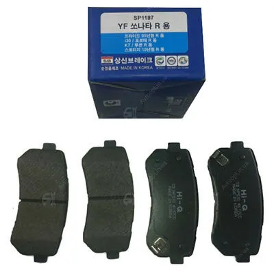 Фото №0 Sangsin Brake Колодки тормозные зад Ceed 18/Cerato 17/i30 12 /iX35/Sportage/Picanto/Creta/Optima/Sonata 16 (диск) ор 583021HA00 Sangsin SP1187