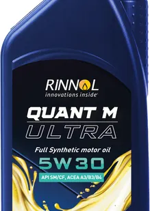 фото Масло моторное синт. RINNOL QUANT М ULTRA 5W-30 (e1L)