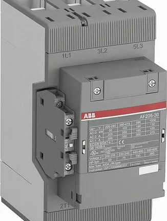 Фото №0 AF190-30-11-13 Контактор 3-х полюсный 190A с катушкой управления 100-250В AC/DC ABB, 1SFL487002R1311