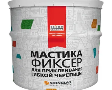 фото Мастика Технониколь Фиксер БПХ для гибкой черепицы №23 3,6кг
