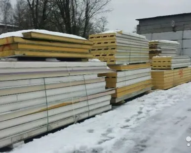 фото Сэндвич панели Кровельные PIR 60 мм, 4,04 м