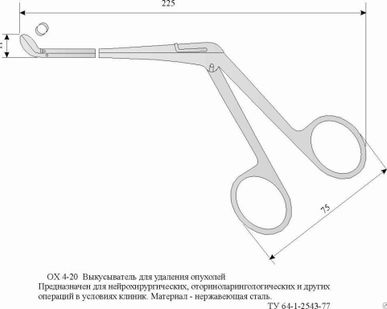 фото Выкусыватели для удаления опухолей