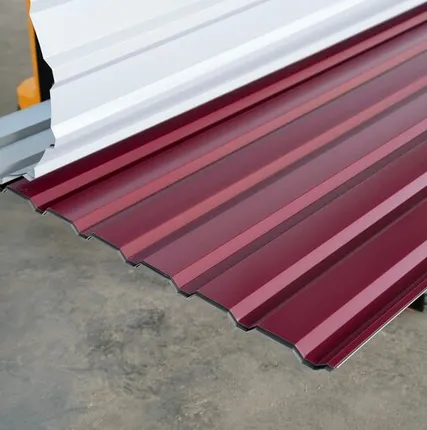 Фото №0 Профлист МП-20 / красный / 0.45 мм. - RAL 3005 / Винно-красный - Глянцевая - с ЛКП - Первый - МП-20 - Индивидуальные - Опт (от 100 листов / от 200 м.пог.)