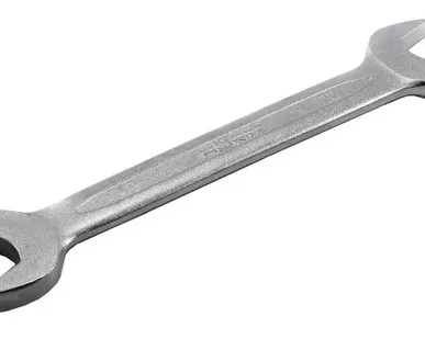 фото Ключ гаечный рожковый двусторонний 41x46 мм хромирование HORTZ