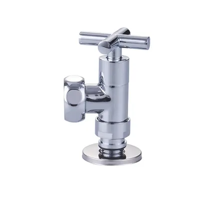 Фото №0 Вентиль VIEIR для П/С угловой  1/2"Нр*1"Вн ручка-крест VR2035C