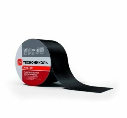 Фото №0 Лента герметизирующая самоклеящаяся NICOBAND коричневая 3 м, 10 см