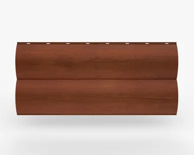 фото Сайдинг Металлический сайдинг «Бревно» покрытие 3D gold Россия Россия, 0.45-0.5 мм