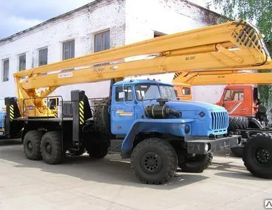 фото Автогидроподъемник ВС-28 шасси УРАЛ-4320 (6х6)