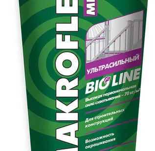 фото Жидкие гвозди Makroflex Bio Line MF190 Ультрасильный прозрачный 185гр. Hen