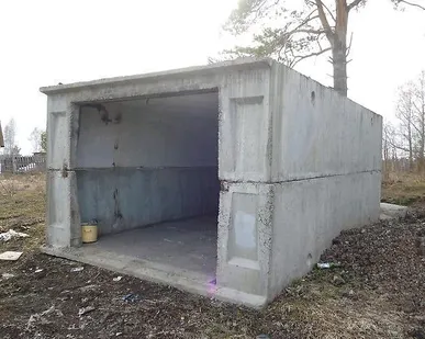 фото Гараж железобетонный