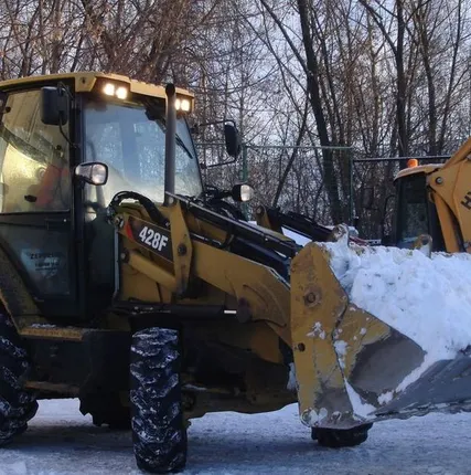 Фото №0 Экскаватор для уборки снега