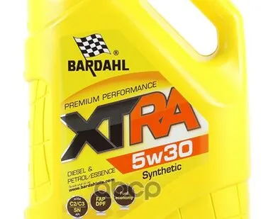 фото Bardahl 5W30 Xtra C2/C3, Sn 5L (Синт. Моторное Масло)