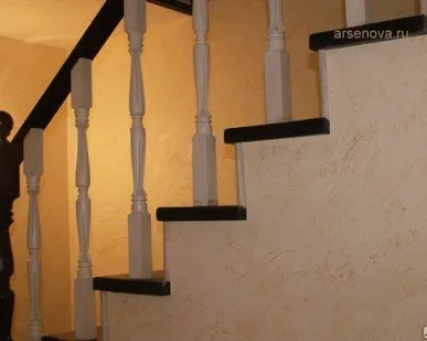 фото Нанесение декоративной штукатурки