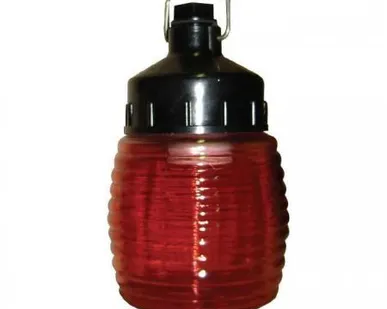 фото Светильник НСП-03-60-001 без решетки красный Бочонок IP56 Россия