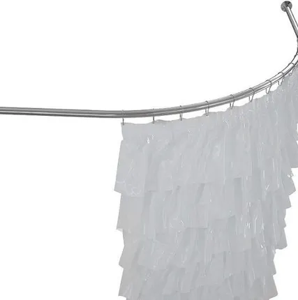 Фото №0 Карниз для ванны Aquanet Palau 140x140 хром 00157485