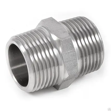 Фото №0 Ниппельные соединения 15 - 500мм полиэтиленовые стальные чугунные пластик