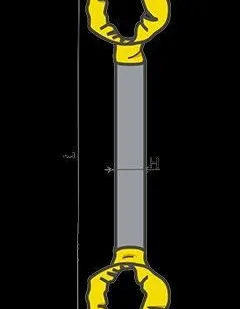 фото Круглопрядный петлевой строп КСКп-40,0/4,0м