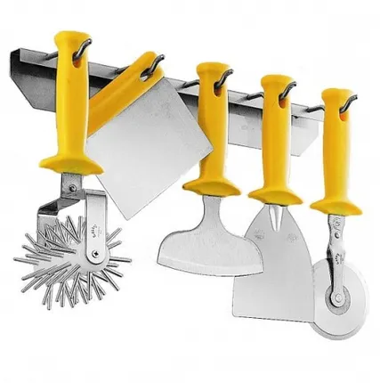 Фото №0 Набор для пиццы 5 предметов, с кронштейном