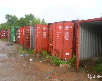 фото Б/у морской контейнер 20ф