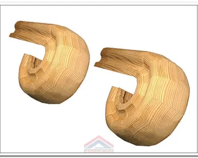 фото Окончание перил улитка 70мм (Вологда)