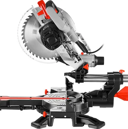 Фото №0 ЗУБР ЗПТ-255-1800 ПЛ пила торцовочная с протяжкой, d 255 х 30 мм, 1800 Вт