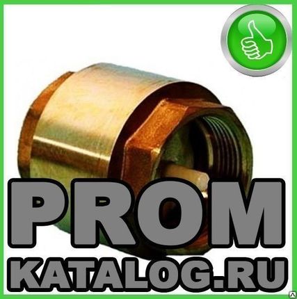 Фото №0 Клапан обратный бронзовый