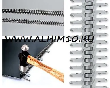 фото Замоки для стыковки транспортерных лент Flexco G003-SS (нержавеющая сталь)