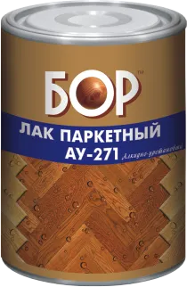 Фото №0 Лак паркетный АУ-271 БОР матовый 0,7кг