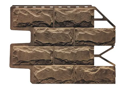 Фото №0 Фасадные панели FINEBER БЛОК (Бежево-коричневый)