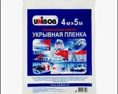 фото Пленка укрывная 4* 5м*8мкм UNIBOB