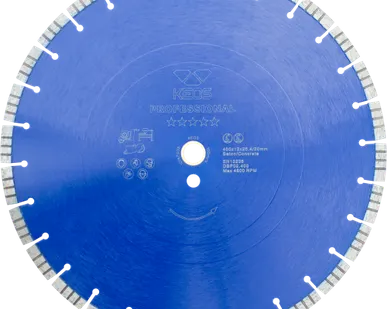 фото Диск алмазный KEOS Professional сегментный (бетон) 400мм/25.4/20 (DBP02.400)