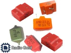 фото Конденсаторы К10-17- К10-23- К10-43- К10-47- К10-48Пластмассовый корпус