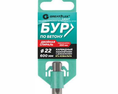 фото Бур по бетону sds-plus GreatFlex Light