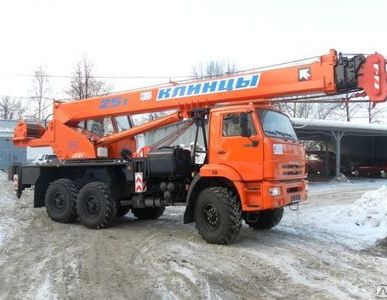 фото КС 55713-5К-3 с отдельно возимым гуськом 25т.(КАМАЗ-43118)