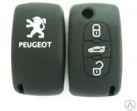 фото Чехол силиконовый Peugeot черный (KLBZ-8032)