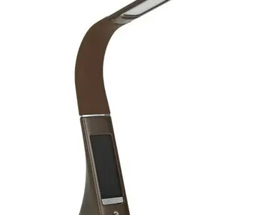 фото Светильник светодиодный настольный NLED-461-7W-BG коричневый ЭРА