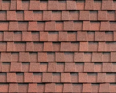 фото ТЕХНОНИКОЛЬ SHINGLAS многослойная гибкая черепица Ранчо Красный