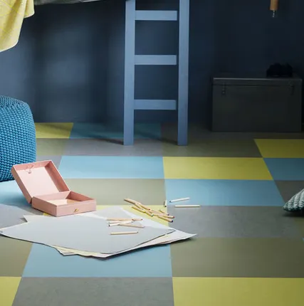 Фото №0 Натуральная дизайн плитка Forbo Marmoleum Modular (Мармолеум Модулар)