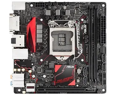 фото Материнская плата Socket-1151 Asus B150I PRO GAMING/AURA, 
B150 (2xDDR4, 1х