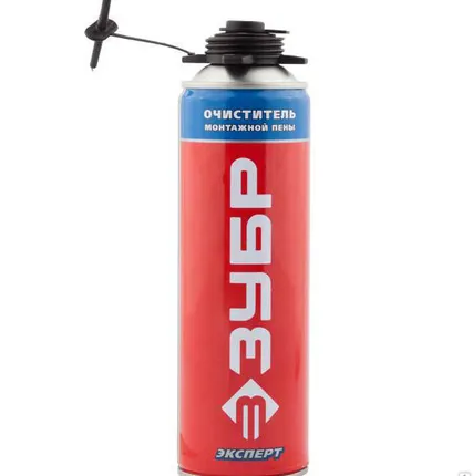 Фото №0 Очиститель монтажной пены ЗУБР "ЭКСПЕРТ", 500мл