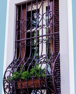 фото Кованые решетки на окна