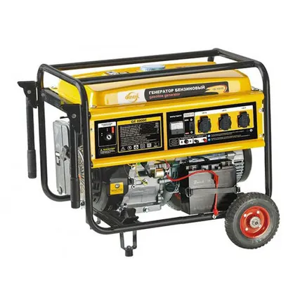 Фото №0 Генератор Denzel GE 6900 (5,5кВт, ручной старт)