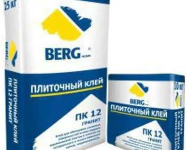 фото ПК 12 ГРАНИТ Плиточный клей BERGhome
