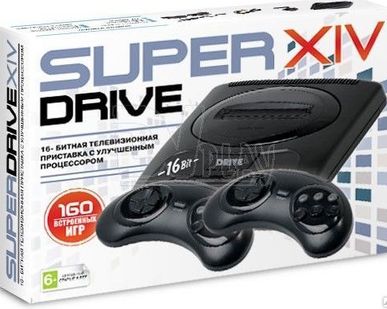 фото Сега 14 + 160 игр (Sega Super Drive 14 160-in-1 Black)