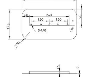 фото Лопасти для DRD 2000H (к-т из 4-х  лопастей)