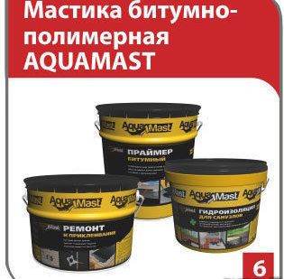 фото Праймер битумный AquaMast (18 литров)