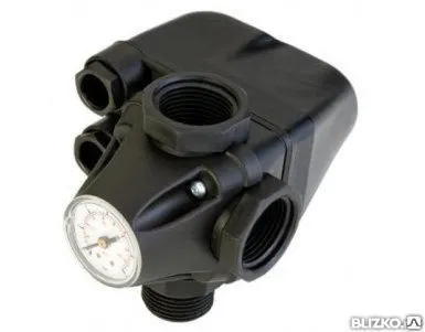 Фото №0 Реле давления со встроенным манометром UNIPUMP PM/5-3W