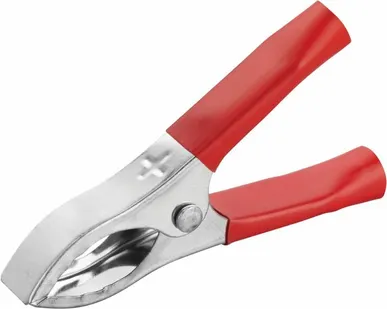 фото Зажим «крокодил» 30А 80 860 OAC-30A-75-R25 красн. ОНЛАЙТ 80860