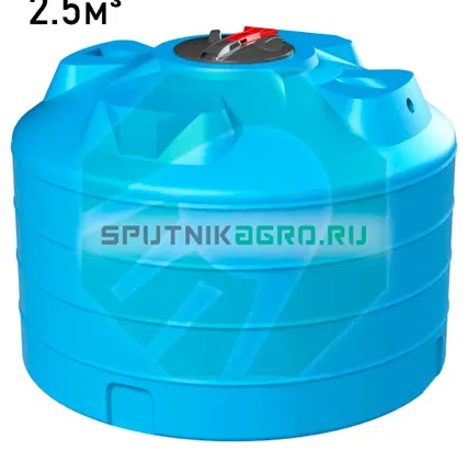 Фото №0 Пластиковая емкость 2500 л. Вертикально-цилиндрическая 173 - нет