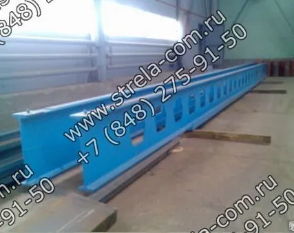 Фото №0 Кран-балка опорная г/п 3т пролет 4.5м без тали